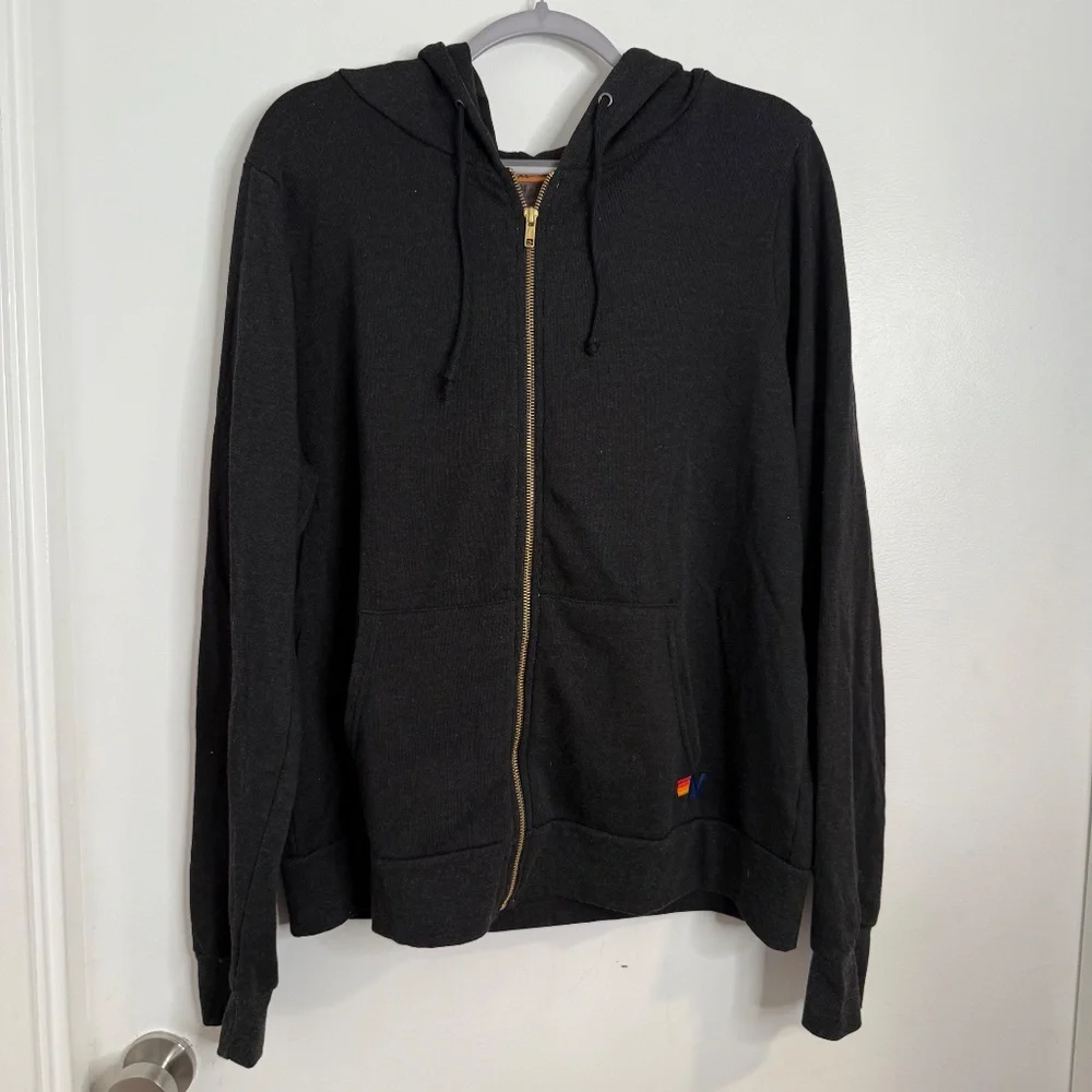 Aviator Nation Rock and Roll Zip Hoodie – Size XL - Picture 2 of 4